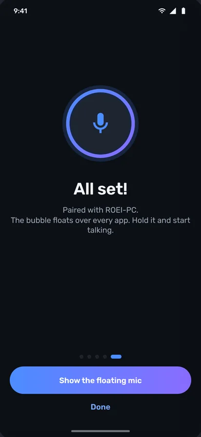 Ready to use